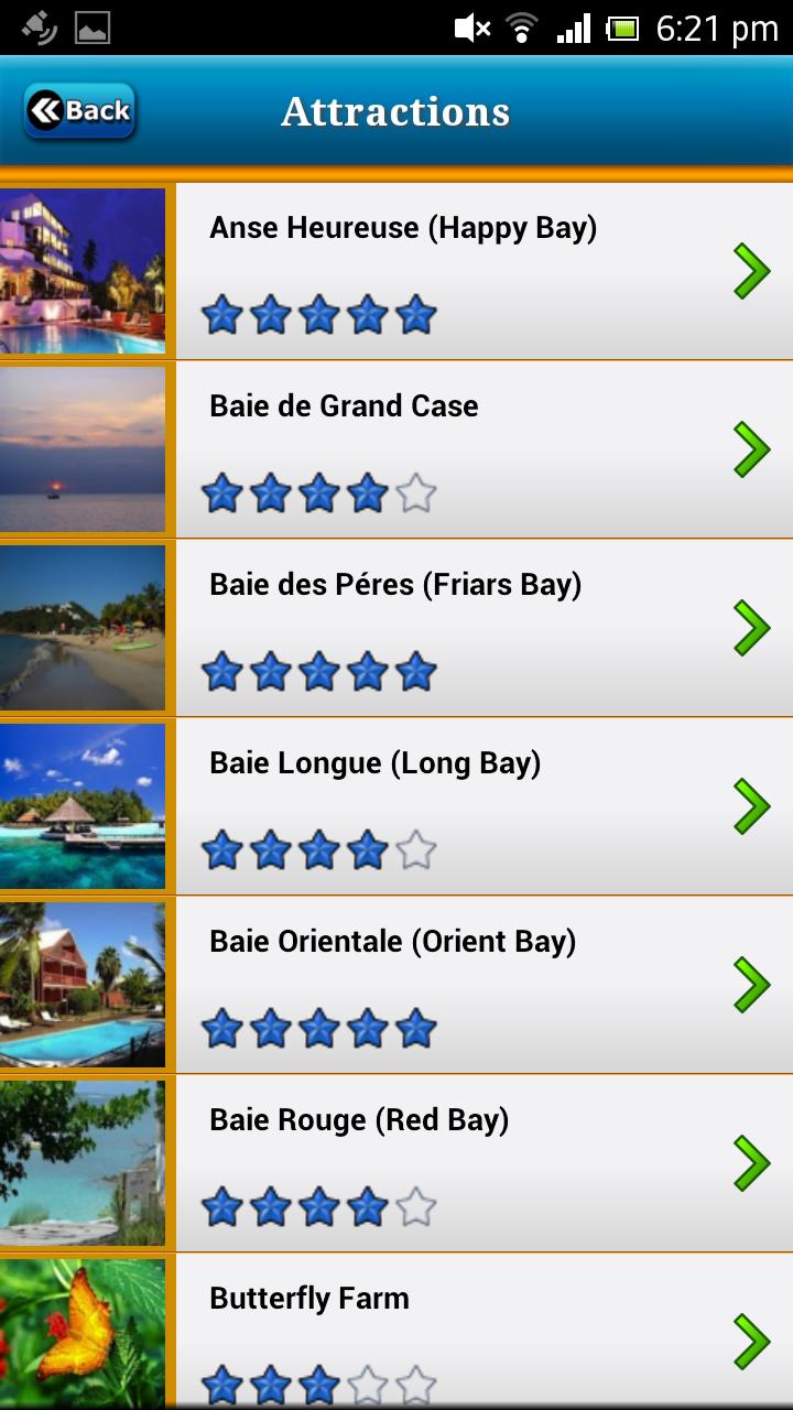 St. Martin Offline Map Guide Screen 3