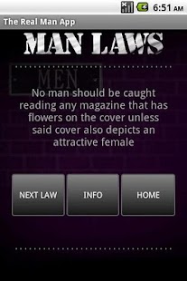 The Real Man App Screenshots 2