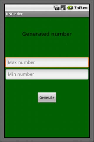 Random Number Generator