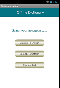Catalan English Dictionary Screenshots 2