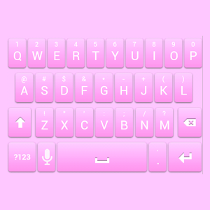 Light Pink Keyboard Skin