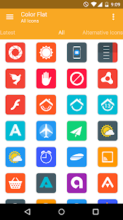 Color Flat - Icon Pack - screenshot