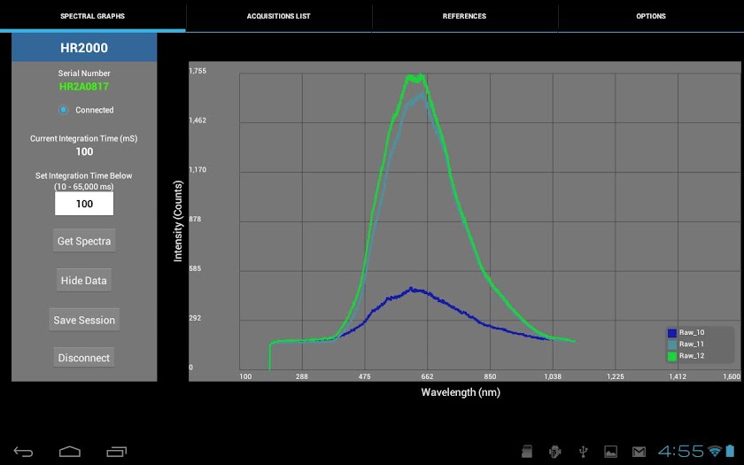 Spectra Lab Screen 2