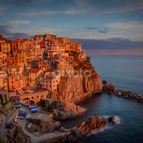 Manarola, Cinque Terre by John Einar Sandvand - City,  Street & Park Historic Districts
