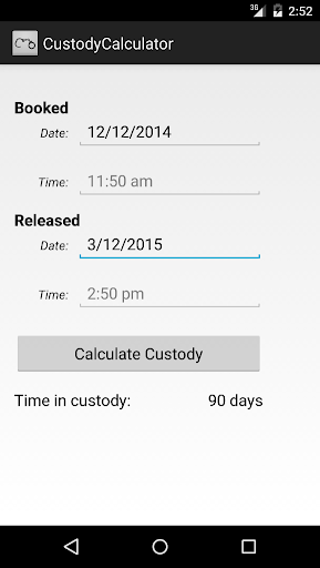 Custody Calculator