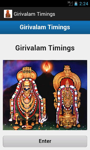 Girivalam Timings