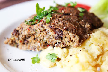 African Spicy Nutty Fruity Meatloaf