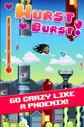 【免費街機App】Wurst Burst: Flappy Singer-APP點子