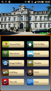 Perigueux Offline Map Guide - náhled