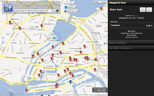 Mittagstische Screenshots 1