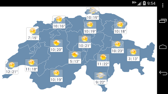 Download Wetter Schweiz APK for Android