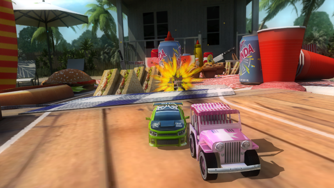 Table Top Racing Livre - screenshot