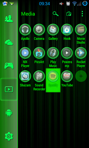 【免費個人化App】SL Green Light Theme-APP點子