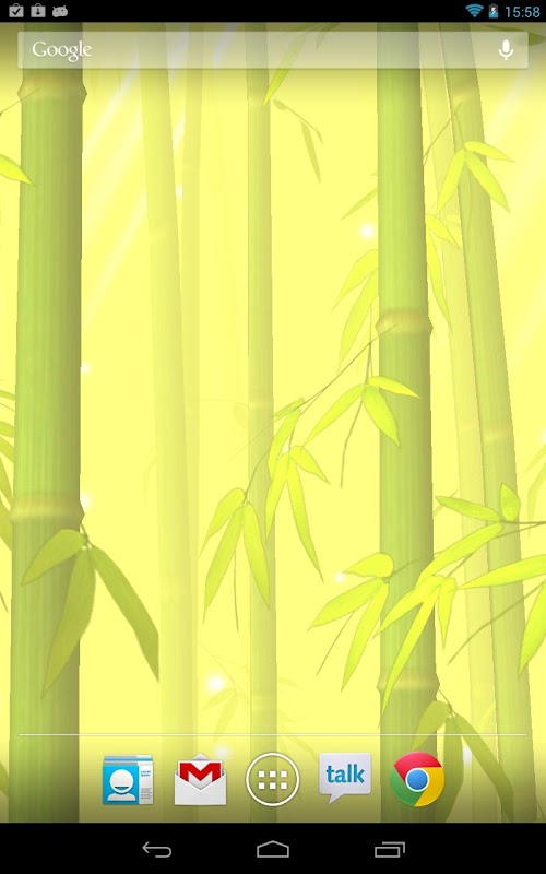 Android application Bamboo Forest Live Wallpaper screenshort