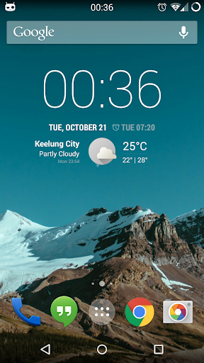 CM11 Lollipop Navigation Bar