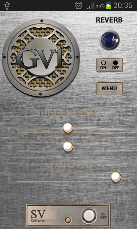 GV-1 GhostVox V2 Ghost Box EVP Screen 1