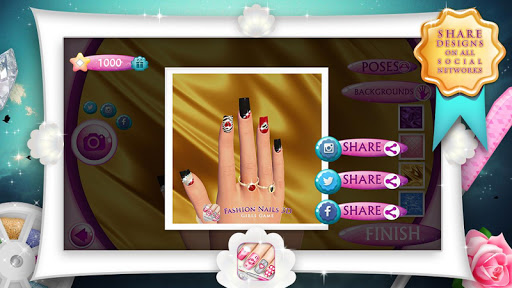 免費下載生活APP|Fashion Nails 3D Girls Game app開箱文|APP開箱王