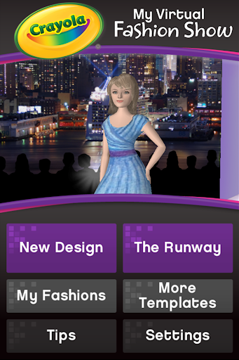 【免費娛樂App】Crayola Virtual Fashion Show-APP點子