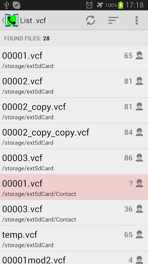 Contacts VCF Android Apps on Google Play