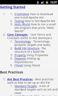 Apache Ant EBook Screenshots 0