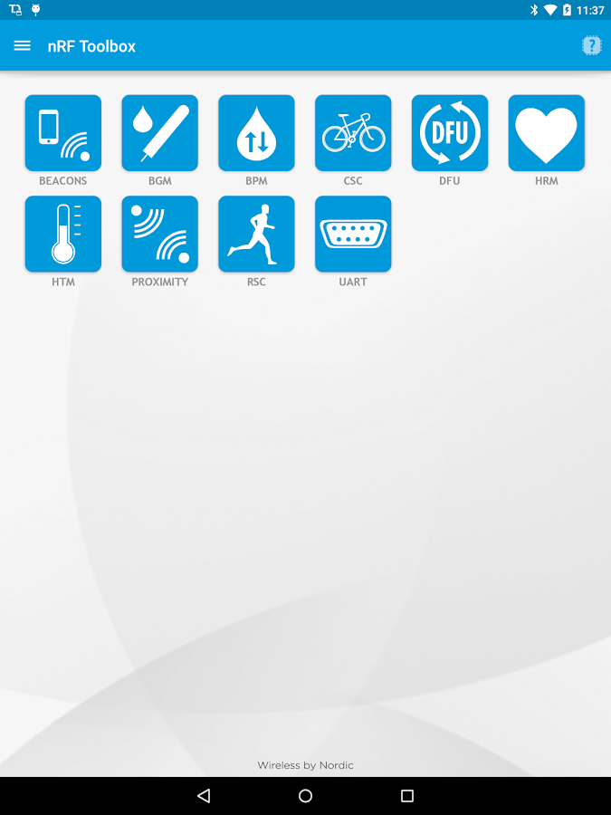 nRF Toolbox for BLE Android Apps on Google Play