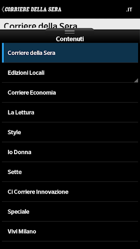 【免費新聞App】Corriere della Sera-APP點子