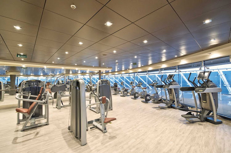 msc divina cruise gym