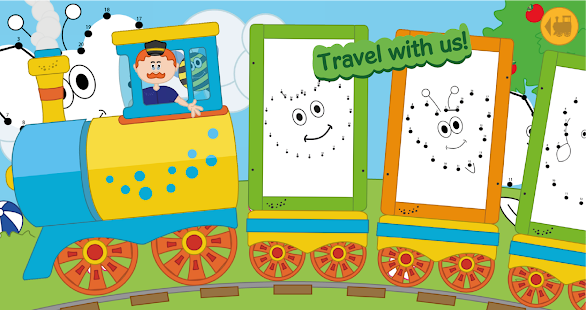 Android-Anwendung Kids Connect The Dots Game Screenshot