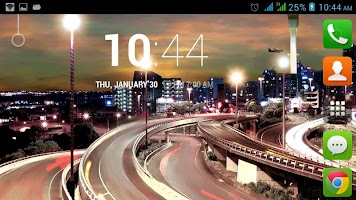 Anteprima screenshot di Night City Live Wallpaper HD APK #2