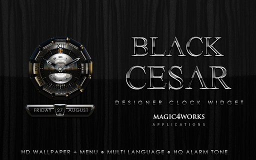 【免費生活App】Cesar designer Clock Widget-APP點子