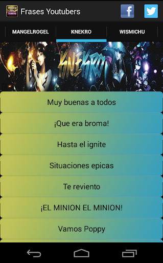 【免費娛樂App】Frases Youtubers-APP點子