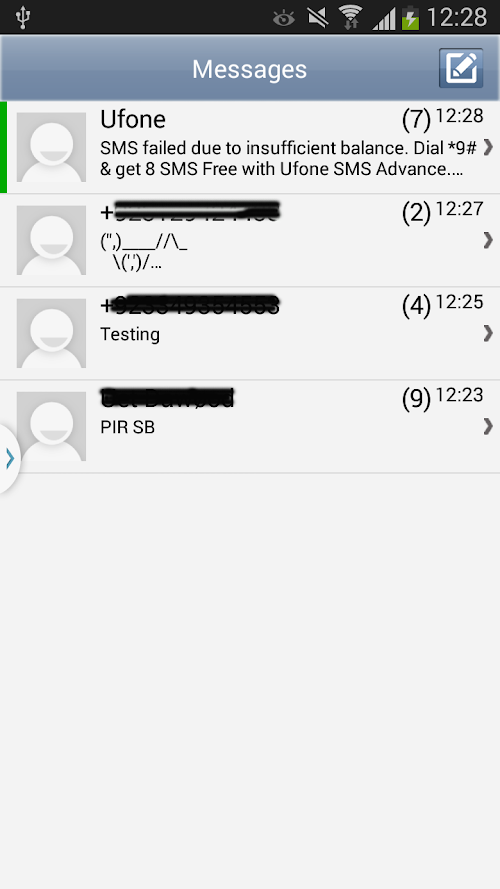 Android application SMS Theme screenshort