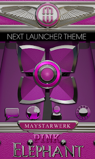 How to install Next Launcher Theme Pink Elepl 4.48 unlimited apk for android