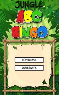 Jungle ABC Bingo