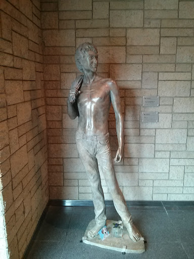 Half Naked Man Statue