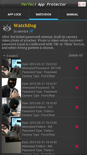 Android APK : Perfect App Protector Pro