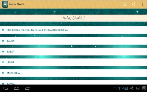   Hadits Shahih- screenshot thumbnail   