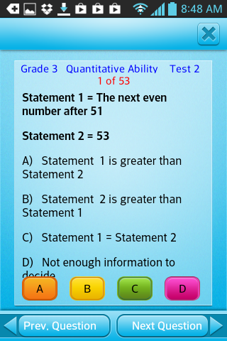 【免費教育App】QVprep等級3算術英國實踐測試-APP點子