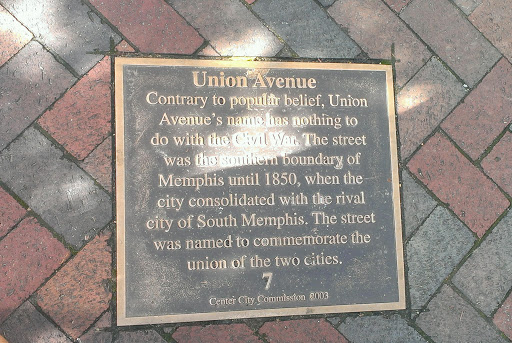 Union Avenue Marker
