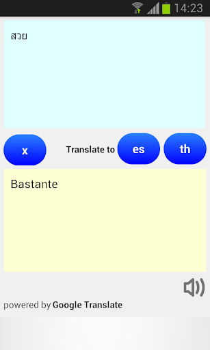 Thai Spanish Translator