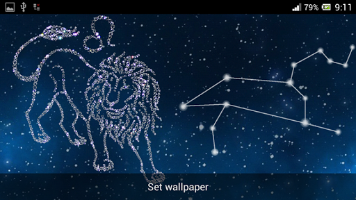 【免費個人化App】Zodiac Leo Live Wallpaper-APP點子