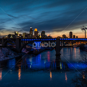 Winter Night by Yu Tsumura - City,  Street & Park Night