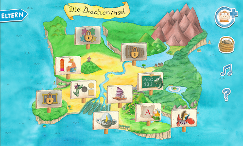 Android application Drache Kokosnuss - Lernspaß screenshort