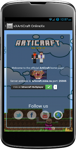 ArtiCraft Server