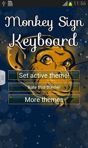 Monkey Sign Keyboard