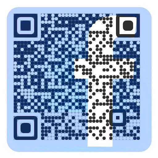 Readable QR code image mixture