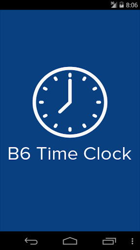 B6 Time Clock