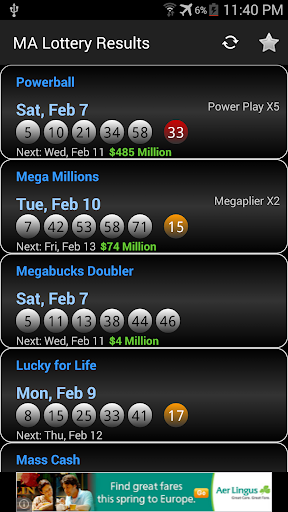 MA Lottery Results