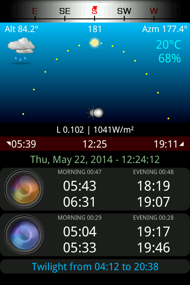 Photo Clock Screen 1