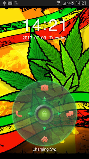 【免費個人化App】GO Locker Theme marijuana-APP點子